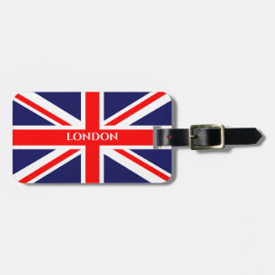 London Britische Flagge Gepäckanhänger