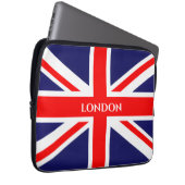 London Britische Flagge Laptopschutzhülle (Vorne Rechts)