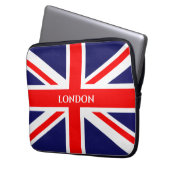 London Britische Flagge Laptopschutzhülle (Vorderseite Links)