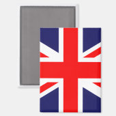 London Britische Flagge Magnet (Vorderseite/Rückseite)