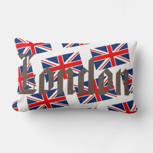 London British Flag Print Kissen