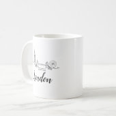 London British Illustration Kaffeetasse (Vorderseite Links)