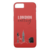 London British Red Case-Mate iPhone Hülle (Rückseite)