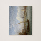 London-Brücke, mit St Paul Kathedrale in den Di Puzzle (Vertikal)