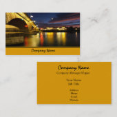 London-Brücken-Visitenkarten Visitenkarte (Vorne/Hinten)