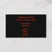 London-Brücken-Visitenkarten Visitenkarte (Rückseite)