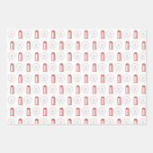 London Bus Birthday Geschenkpapier Set (Vorderseite)