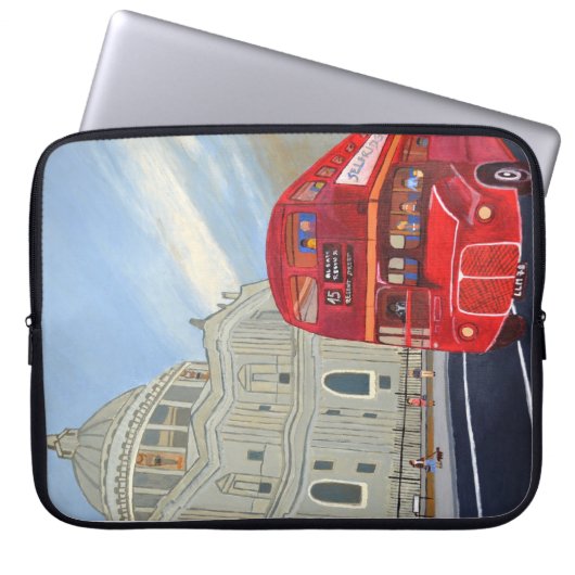 London Bus Electronics Bag Laptopschutzhülle (Vorderseite)