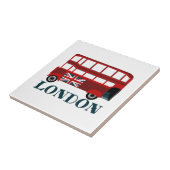 London Bus Fliese (Seite)
