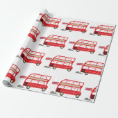 London Bus Geschenkpapier (Ungerollt)