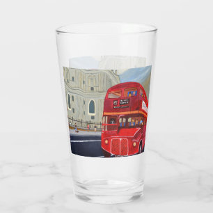 London-Bus Glas
