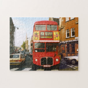 London Bus in Stoke Newington Puzzle