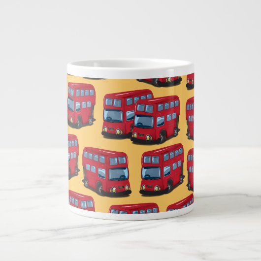 London Bus Jumbo-Tasse (Vorderseite)