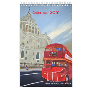 London-Bus-Kalender 2017 Kalender