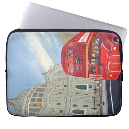 London Bus Laptop Sleeves (Vorderseite)