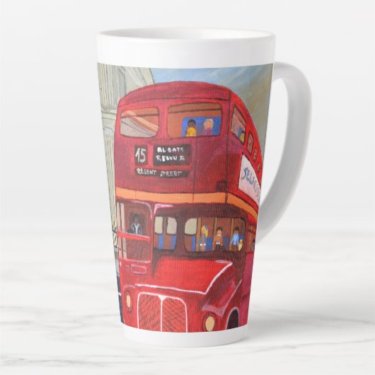 London-Bus-Latte-Tasse Milchtasse (Rechte Ecke)