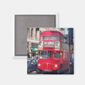London Bus Magnet (Vorderseite/Rückseite)