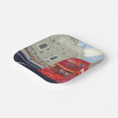 London Bus Paper Napkin Pappteller (Gewinkelt)