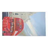 London Bus Pillowcase Kissenbezug (Rückseite)