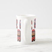 London Bus Porzellantasse (Rückseite)