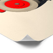 London Bus Poster (Ecke)