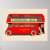 London Bus Poster (Vorne)