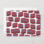 London Bus Postkarte (Vorne/Hinten)