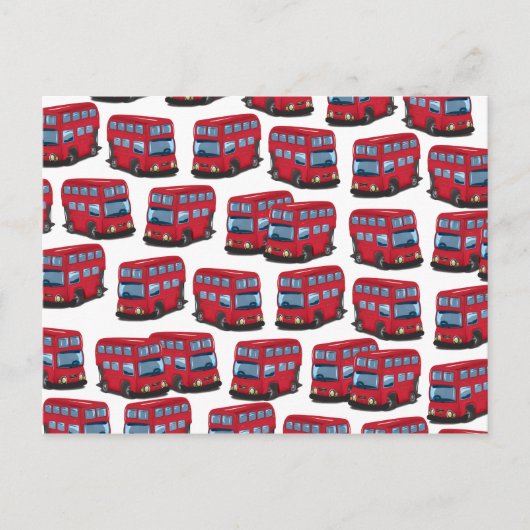 London Bus Postkarte (Vorderseite)