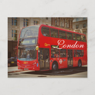 London Bus Postkarte