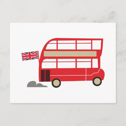 London Bus Postkarte (Vorderseite)