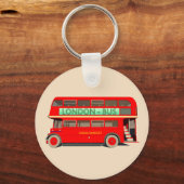 London Bus Schlüsselanhänger (Vorderseite)