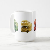 London-Bus-Tasse Kaffeetasse (Vorderseite Links)