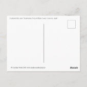 London Bus & Telefone Box Central London 1998 Postkarte (Rückseite)