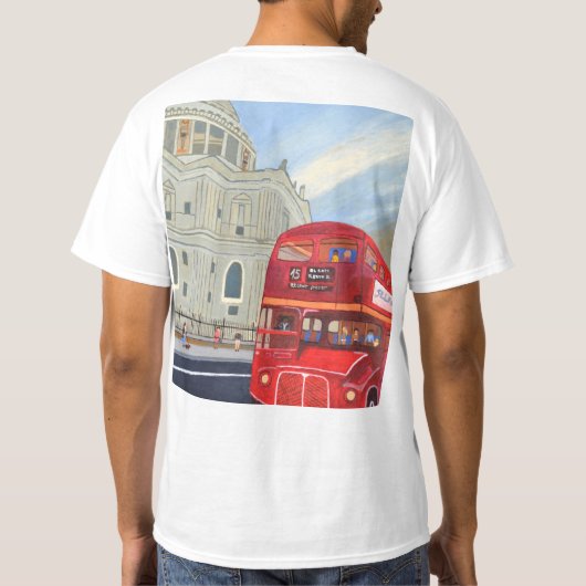 London Bus Thirt T-Shirt (Rückseite)