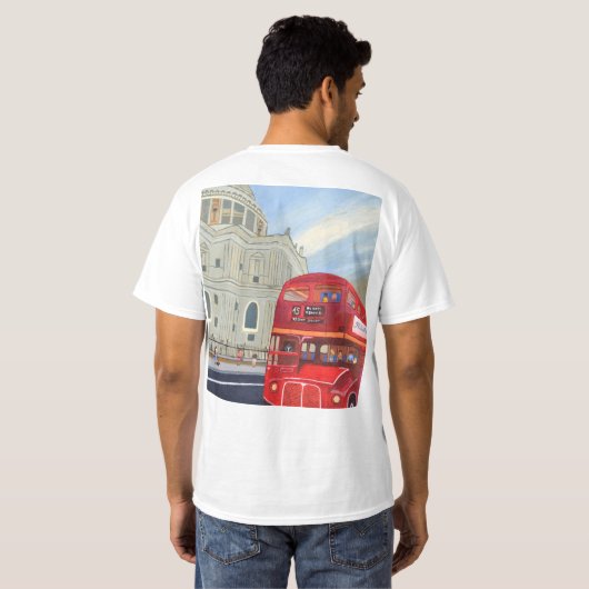 London Bus Thirt T-Shirt (Schwarz voll)