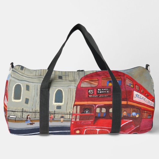 London Bus-Turnhalle Duffle Bag (Vorderseite)