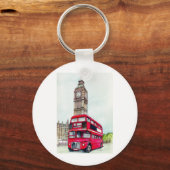 London Bus und Big Ben Schlüsselanhänger (Vorderseite)