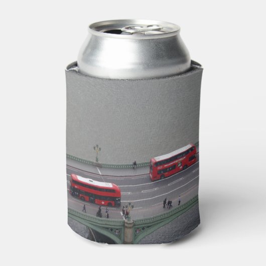 London Buses Custom Can Cooler Dosenkühler (Kanne Vorderseite)