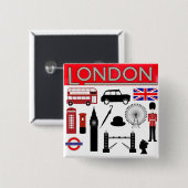 London Button (Vorne & Hinten)