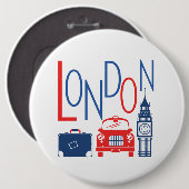 LONDON BUTTON (Vorne & Hinten)