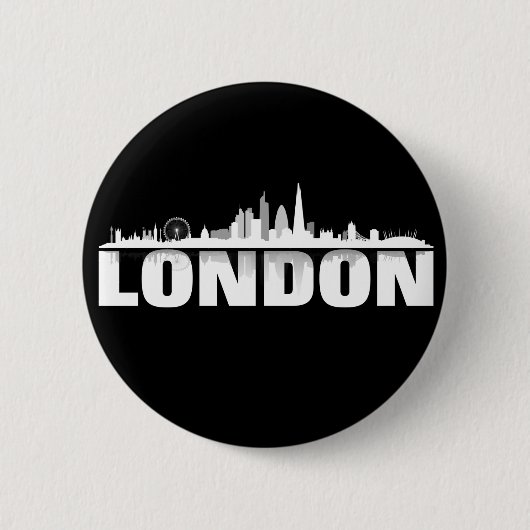 London Button / Pin / Anstecker (Vorderseite)