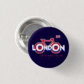 London by bike button (Vorne & Hinten)