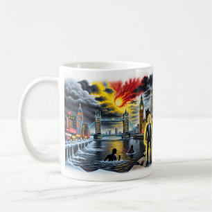 London Calling Chaos Apokalyptische Stadt Tasse