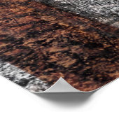 London Calling Graphic Grunge Art Design Poster (Ecke)