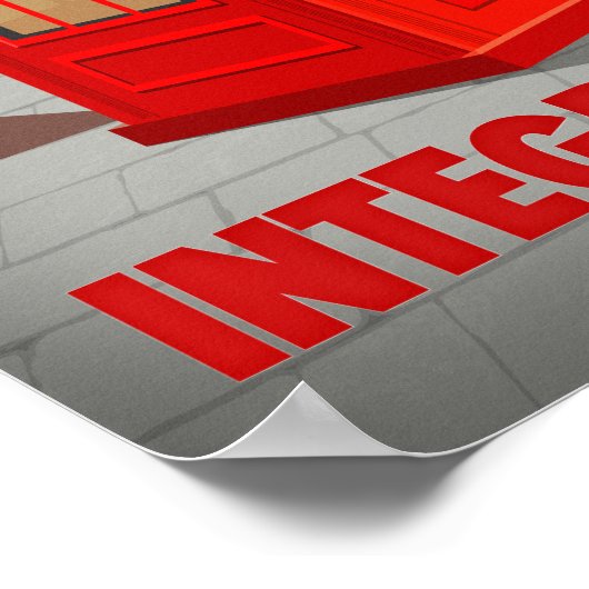 London Calling Poster (Ecke)