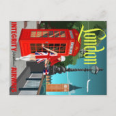 London Calling Postkarte (Vorderseite)
