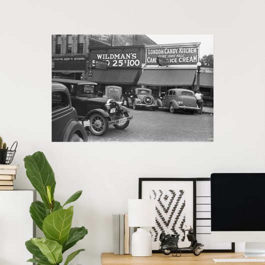 London Candy Kitchen, 1938 Poster (Heimbüro)