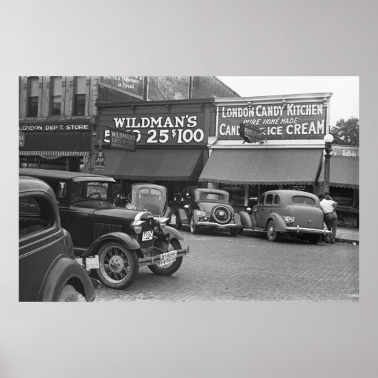 London Candy Kitchen, 1938 Poster (Vorne)