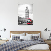 London Canvas Print Leinwanddruck (Insitu (Schlafzimmer))