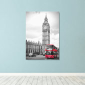 London Canvas Print Leinwanddruck (Insitu (Holzboden))